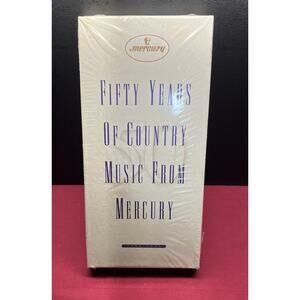 Mercury Fifty Years of‎ Country Music 3 CD Box Set by Various Artists